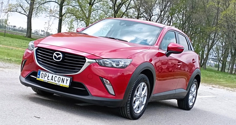 Mazda CX-3 cena 53900 przebieg: 200000, rok produkcji 2015 z Żuromin małe 466